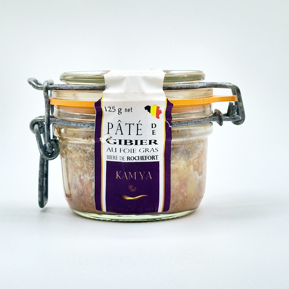 Pâté de Gibier au foie gras Bière de Rochfort