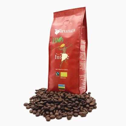 Pack Café Virunga Biraryoshe (Moulu/Grains) 2 x 250 g